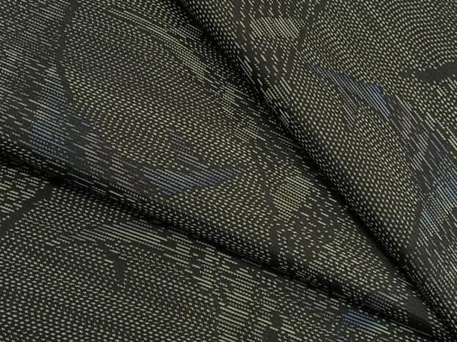 平和屋着物●本場大島紬　孔雀　正絹　逸品　BAAN6985pm_画像1