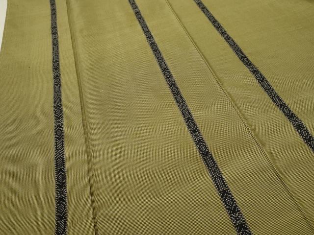 平和屋着物●上質な紬　間道　正絹　逸品　AAAO5356cs_画像4