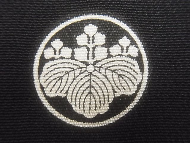 平和屋着物■豪華黒留袖　作家物　駒刺繍　松竹梅飛鶴文　金彩　逸品　CAAB6904ev_画像8