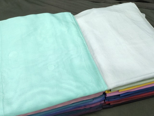 平和屋本店■夏物 色無地 絽 紗 洗える着物 まとめて20点 紋紗 着用可能多数 se3770