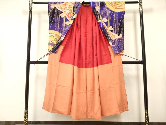 flat мир магазин кимоно * античный Taisho роман девочка 10 три три . ребенок кипарисовик туполистный . цветок документ замечательная вещь DAAR6317ma