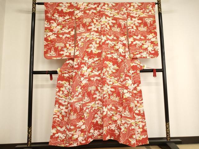 flat мир магазин кимоно * девочка 10 три три . ребенок . водоросли цветок документ натуральный шелк замечательная вещь AAAU5509ja flat мир магазин кимоно * девочка 10 три три . ребенок . водоросли цветок документ натуральный шелк замечательная вещь AAAU5509ja