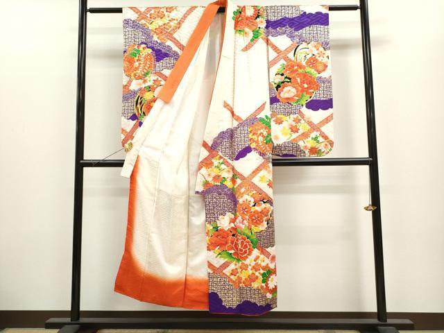 flat мир магазин кимоно * девочка 10 три три . ребенок праздничная одежда . брать .... цветок документ золотая краска замечательная вещь CAAT6239ze