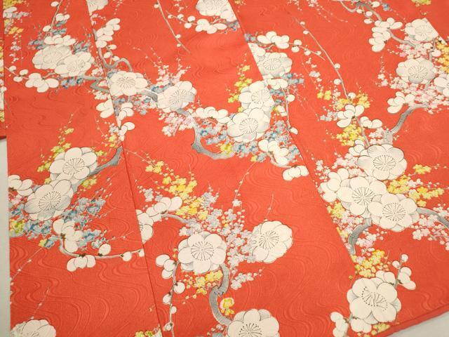 flat мир магазин кимоно * девочка 10 три три . ребенок праздничная одежда * двойной пояс obi *...* obi age комплект ветка слива документ большой круг обращение замечательная вещь CAAT6246ze