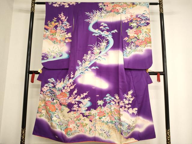 flat мир магазин кимоно * девочка 10 три три . ребенок праздничная одежда пейзаж цветок документ .. окраска золотая краска натуральный шелк замечательная вещь AAAW6972ja flat мир магазин кимоно * девочка 10 три три . ребенок праздничная одежда пейзаж цветок документ .. окраска золотая краска натуральный шелк замечательная вещь AAAW6972ja