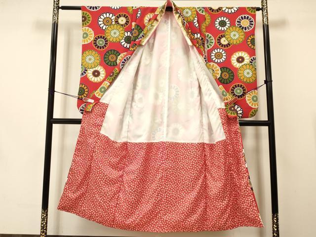 flat мир магазин кимоно * девочка 10 три три . ребенок праздничная одежда вышивка .. расческа золотая краска ... кимоно DAAS9131ma