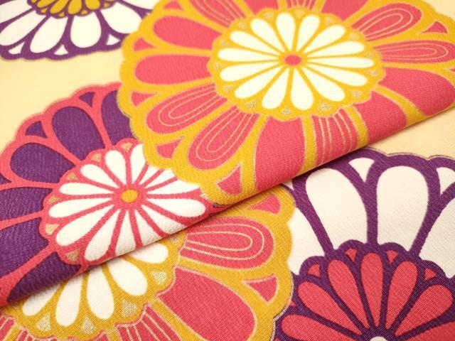  flat мир магазин кимоно * девочка 10 три три . ребенок праздничная одежда вышивка .. расческа золотая краска ... кимоно DAAS9138ma