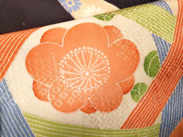 flat мир магазин кимоно * semi античный девочка 10 три три . ребенок праздничная одежда .. цветок документ замечательная вещь CAAV9235ze