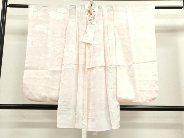  flat мир магазин кимоно * девочка 10 три три . ребенок праздничная одежда * длинное нижнее кимоно * двойной пояс obi комплект пешка вышивка диафрагмирования кипарисовик туполистный . цветок документ золотая краска замечательная вещь CAAV9404ze