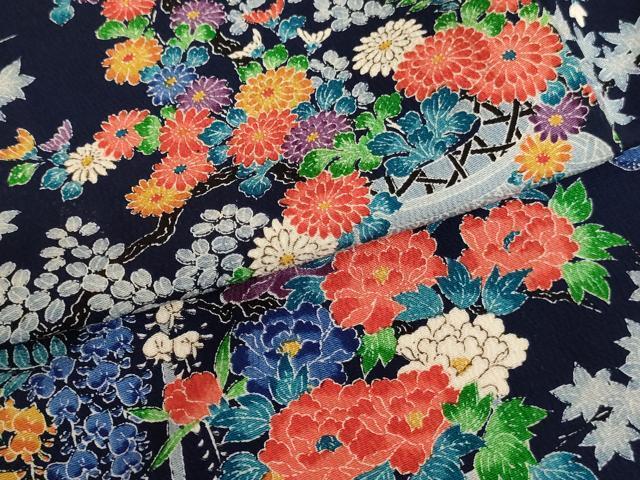  flat мир магазин кимоно * девочка 10 три три . ребенок праздничная одежда цветок . документ натуральный шелк замечательная вещь AAAY2849ja