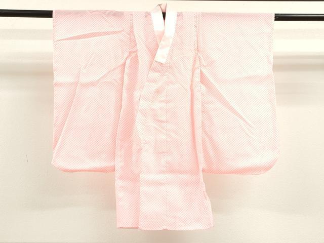 平和屋着物[]七五三　女の子　３歳　祝着　三つ身　長襦袢・被布・小物セット　鞠舞花文　金彩　洗える着物　CAAT6348ze_画像6