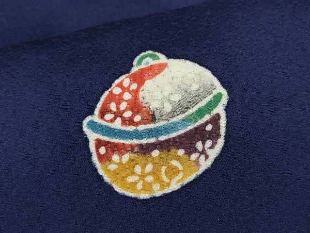 平和屋着物[]七五三　女の子　７歳　祝着　四つ身　長襦袢・袋帯セット　鈴　舞花文　逸品　CAAV9237ze_画像5