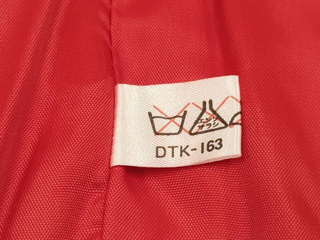 平和屋着物[]七五三　女の子　３歳　被布　菊花地紋　紅赤色　逸品　DAAW2975ma_画像6