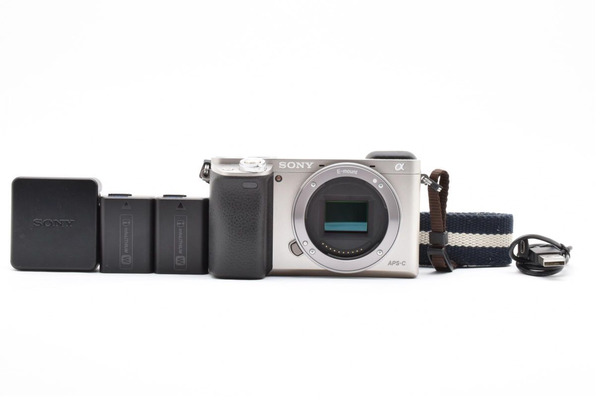 #f38* прекрасный товар * SONY Sony α6000 ILCE-6000 корпус shutter число 2400 листов и меньше 