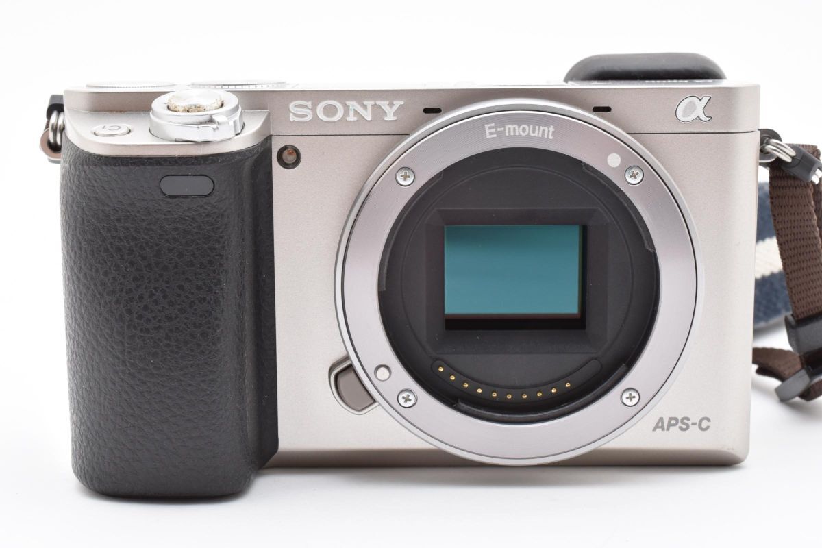 #f38* прекрасный товар * SONY Sony α6000 ILCE-6000 корпус shutter число 2400 листов и меньше 