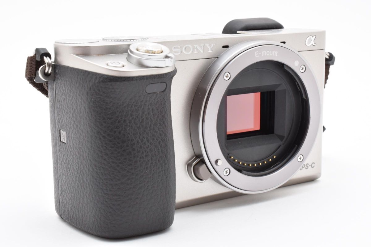 #f38* прекрасный товар * SONY Sony α6000 ILCE-6000 корпус shutter число 2400 листов и меньше 