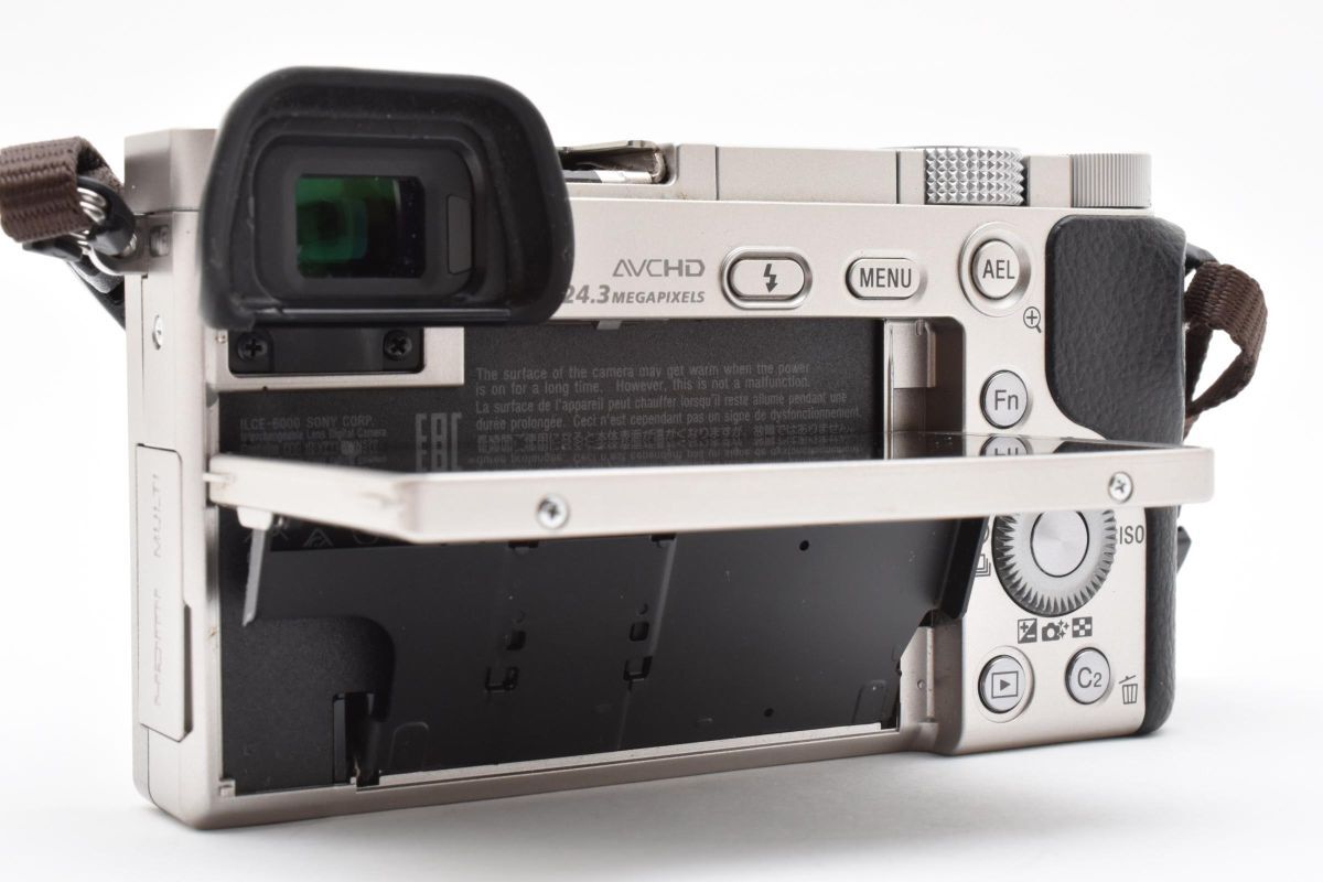 #f38* прекрасный товар * SONY Sony α6000 ILCE-6000 корпус shutter число 2400 листов и меньше 