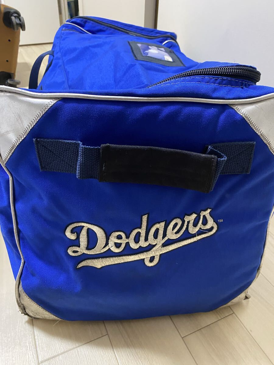ロサンゼルスドジャース 2025年 実使用 大型荷物バッグ (ヘルメット入れ) 大谷翔平 世界一 50/50 50-50_画像2