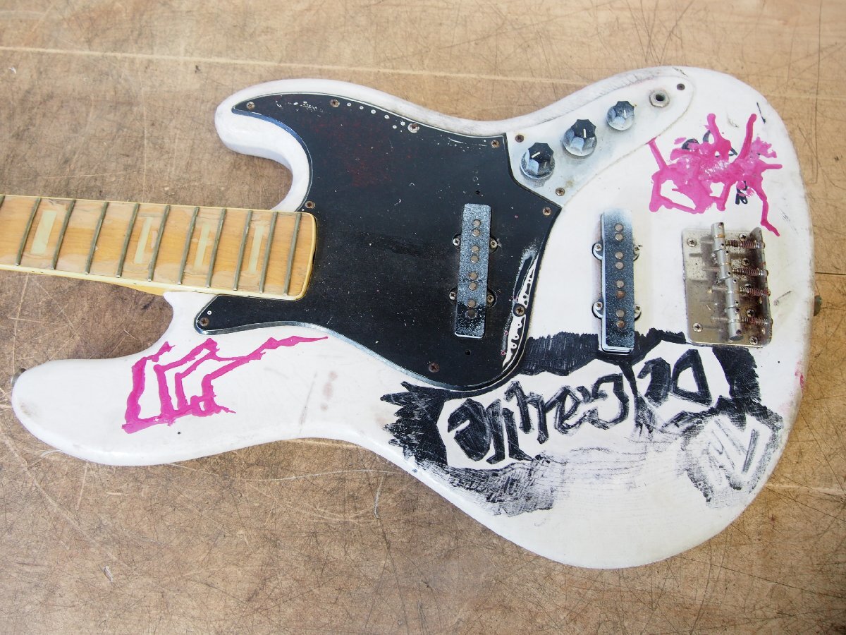 ☆【3T0910-4】 GRECO グレコ SUPER SOUND スーパーサウンド L8シリアル ベース ジャンク_画像2