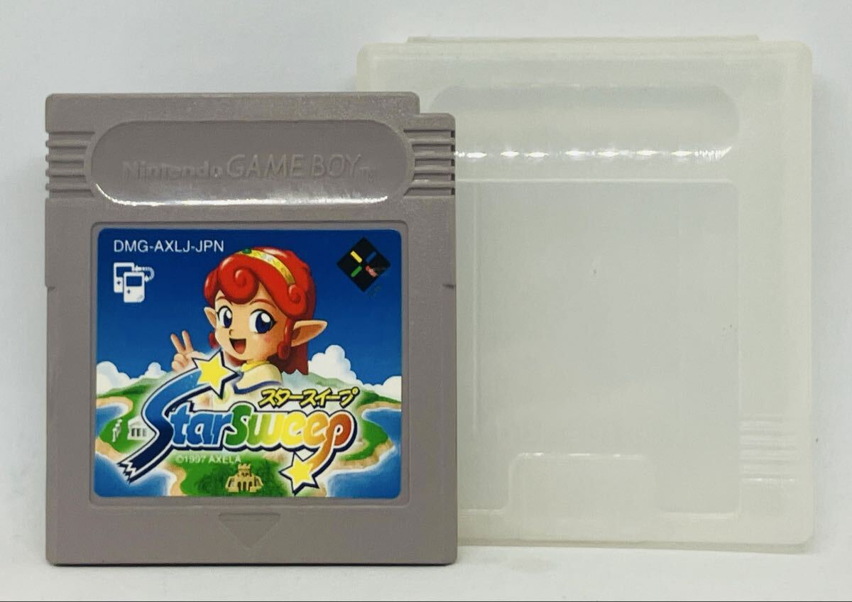 GB スタースイープ STARSWEEP 箱・マニュアルなし ゲームボーイ用 ケース・カートリッジのみ 動作確認済_画像2