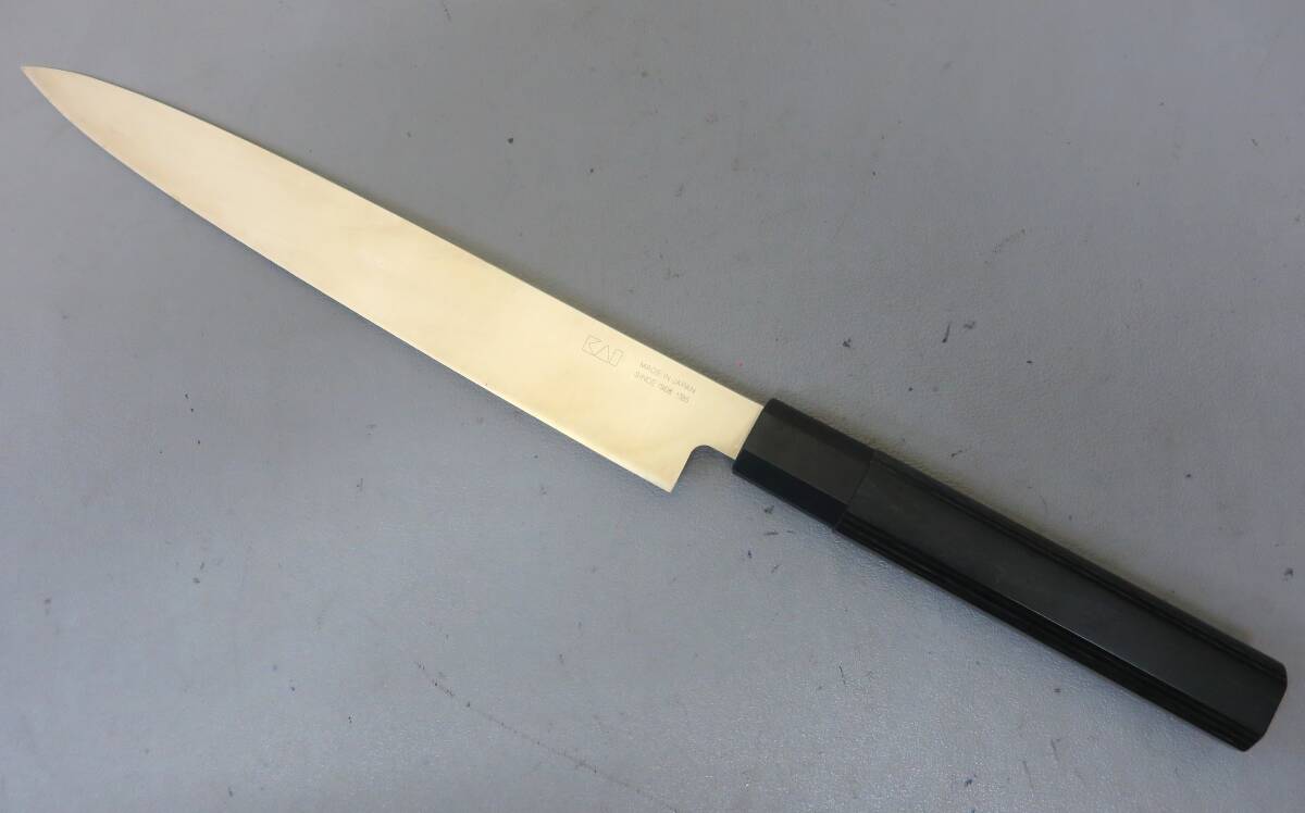 2901ヒ◆美品 貝印 KAI 関孫六 刺身包丁 金寿 240mm AK-1106★_画像3