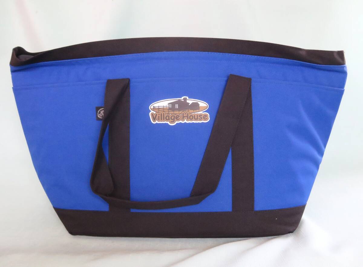 2902ヒ◆未使用 クロスタードラゴン ビレッジハウス 保冷バッグ 大 クーラーバッグ◆_画像1