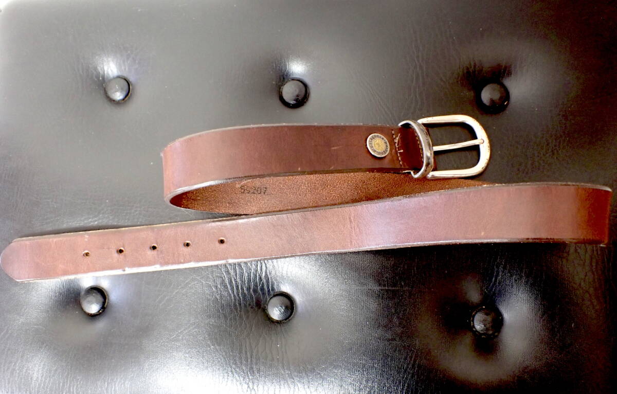 [1998 год America производства ]patagonia Simple Strap Belt Patagonia простой * ремешок * ремень кожаный 