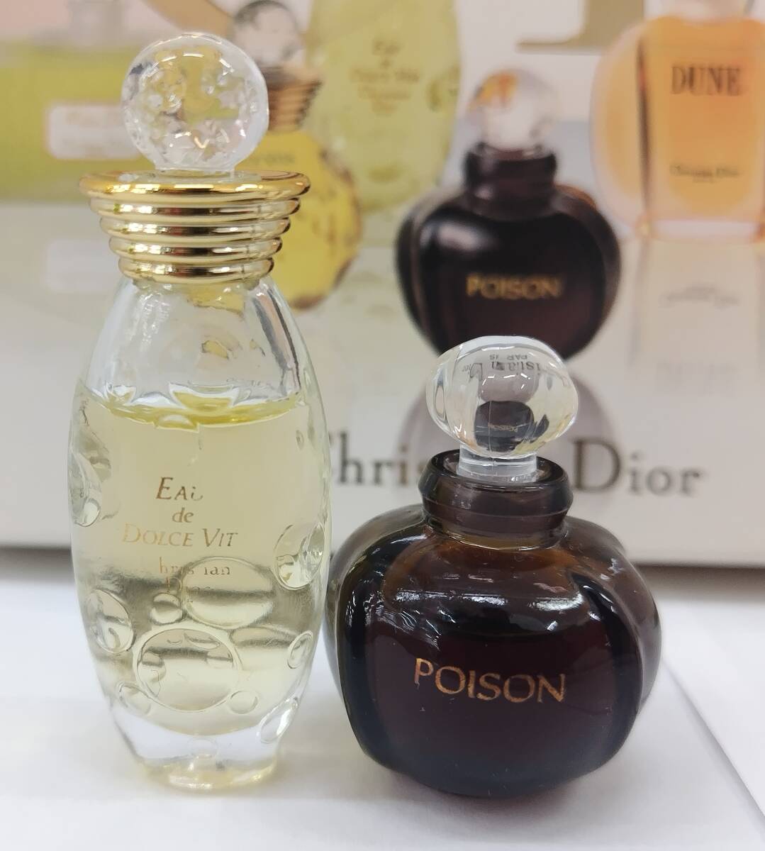 Christian Dior クリスチャンディオール 香水 6点 Les Parfums DUNE MISS DIOR DOLCE VITA POISON DORISSIMO EAU DE DOLCE VITA 10564_画像3
