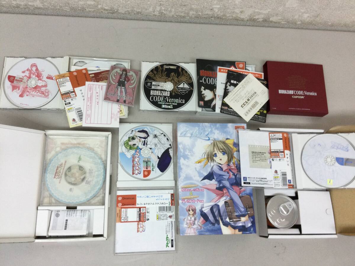 ★ ドリームキャスト セガサターン ソフト まとめ 限定版あり みずいろ バイオハザード サクラ大戦 リング 大戦略 ジオンの系譜_画像5