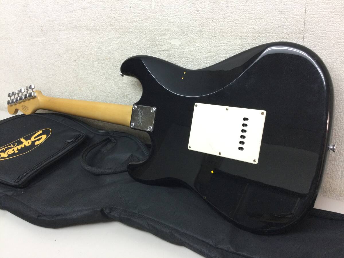 ★ Squier by Fender Strat フェンダー スクワイヤー ストラト エレキギター ケース付き_画像6