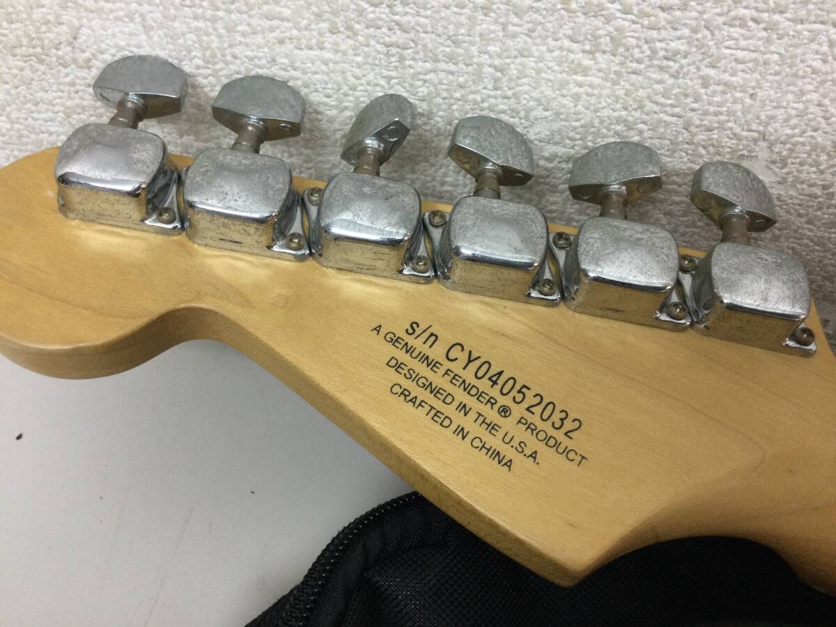 ★ Squier by Fender Strat フェンダー スクワイヤー ストラト エレキギター ケース付き_画像9