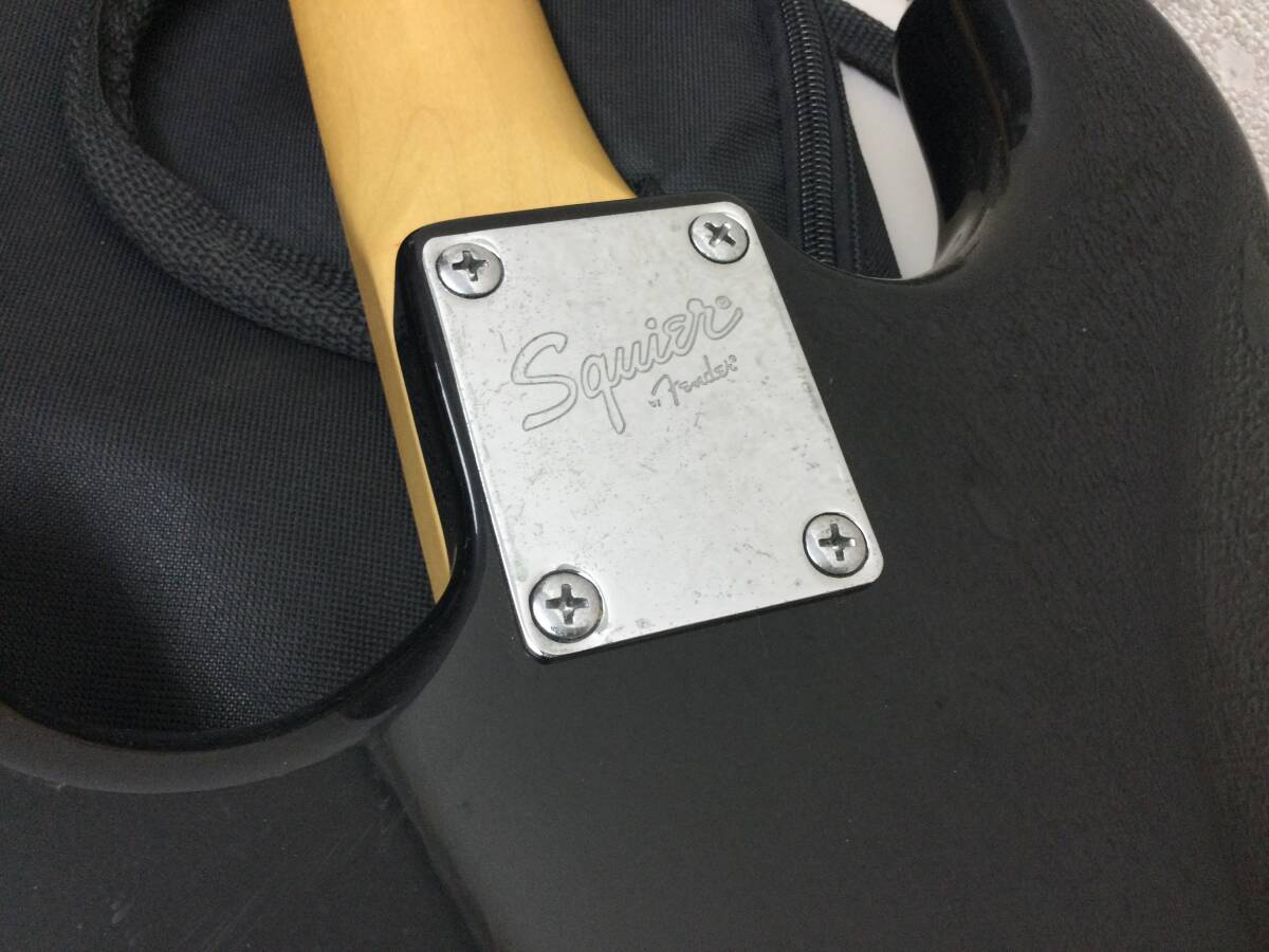 ★ Squier by Fender Strat フェンダー スクワイヤー ストラト エレキギター ケース付き_画像8
