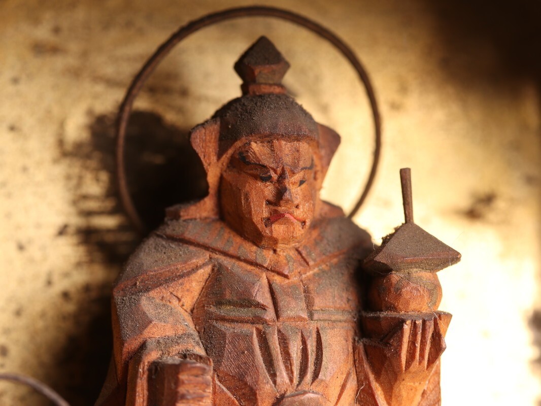 буддизм изобразительное искусство времена дерево гравюра ... небо изображение Будды .. времена предмет первоклассный товар первый суп товар D4666