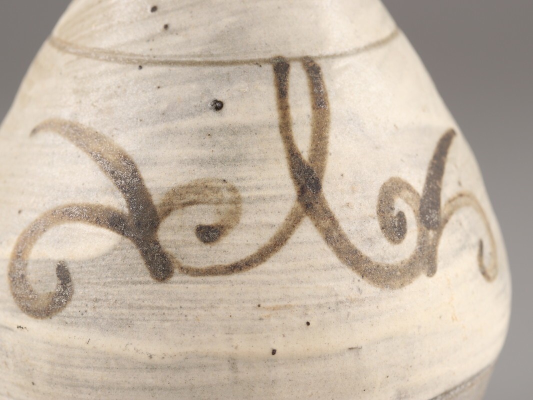 古美術 朝鮮古陶磁器 李朝 鶏龍山 徳利 時代物 D4714_画像9