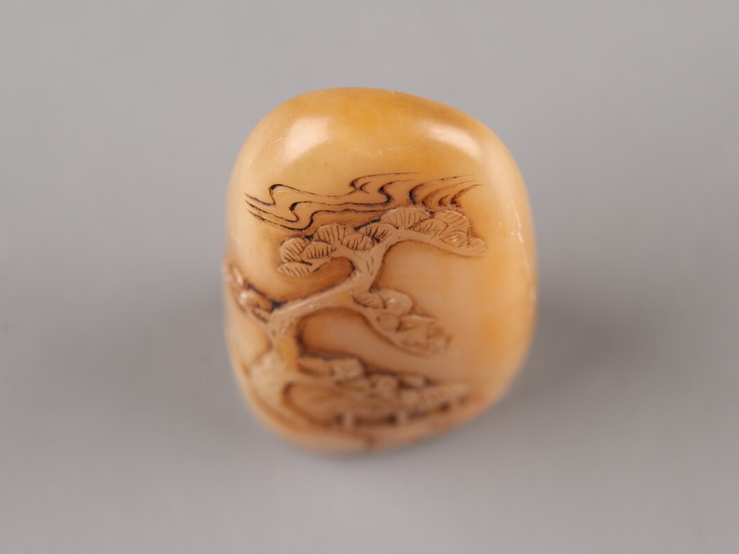 中国古玩 唐物 寿山石 印材 三点 在印 細密細工 時代物 極上品 初だし品 D4837_画像9