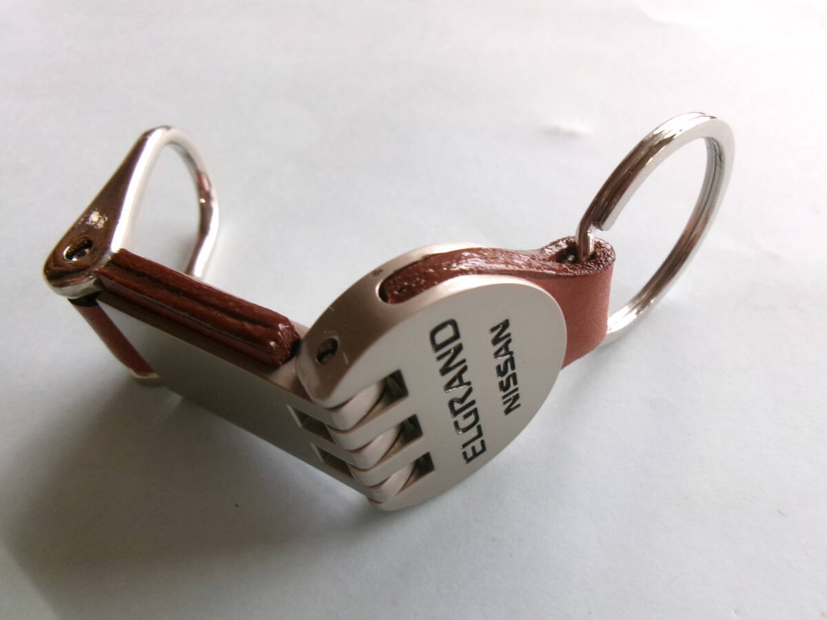 日産(ノベルティ品) エルグランド(ELGRAND)キーホルダー/未使用_画像4