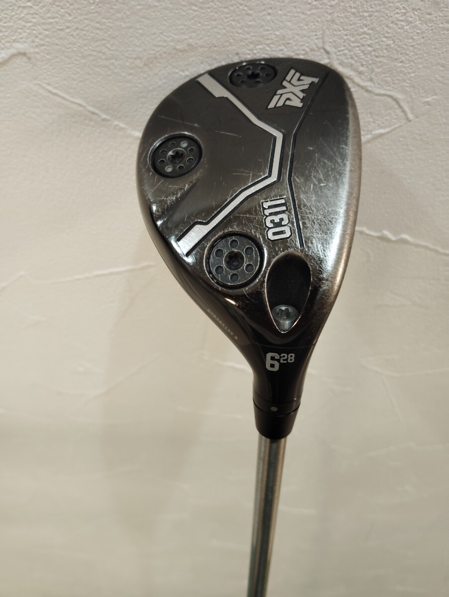★美品レア/PXG 0311 BLACK OPS ハイブリッド/U6/ロフト28/スチールファイバーi80_画像2