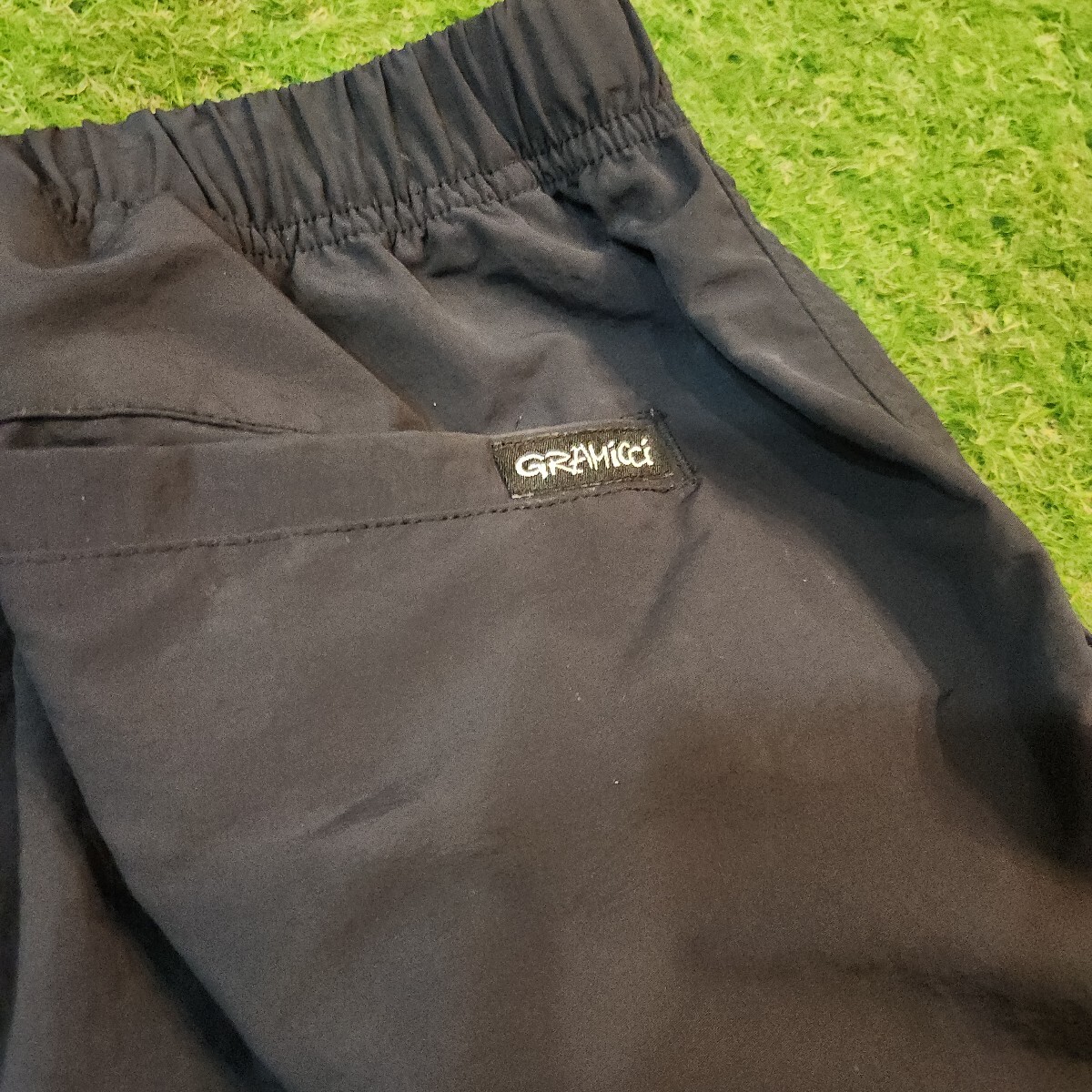 グラミチ　サイズM別注　アーバンリサーチ　　Gramicci LOWERCASE NYLON TRACK PANT ネイビー　ナイロンパンツ　_画像4