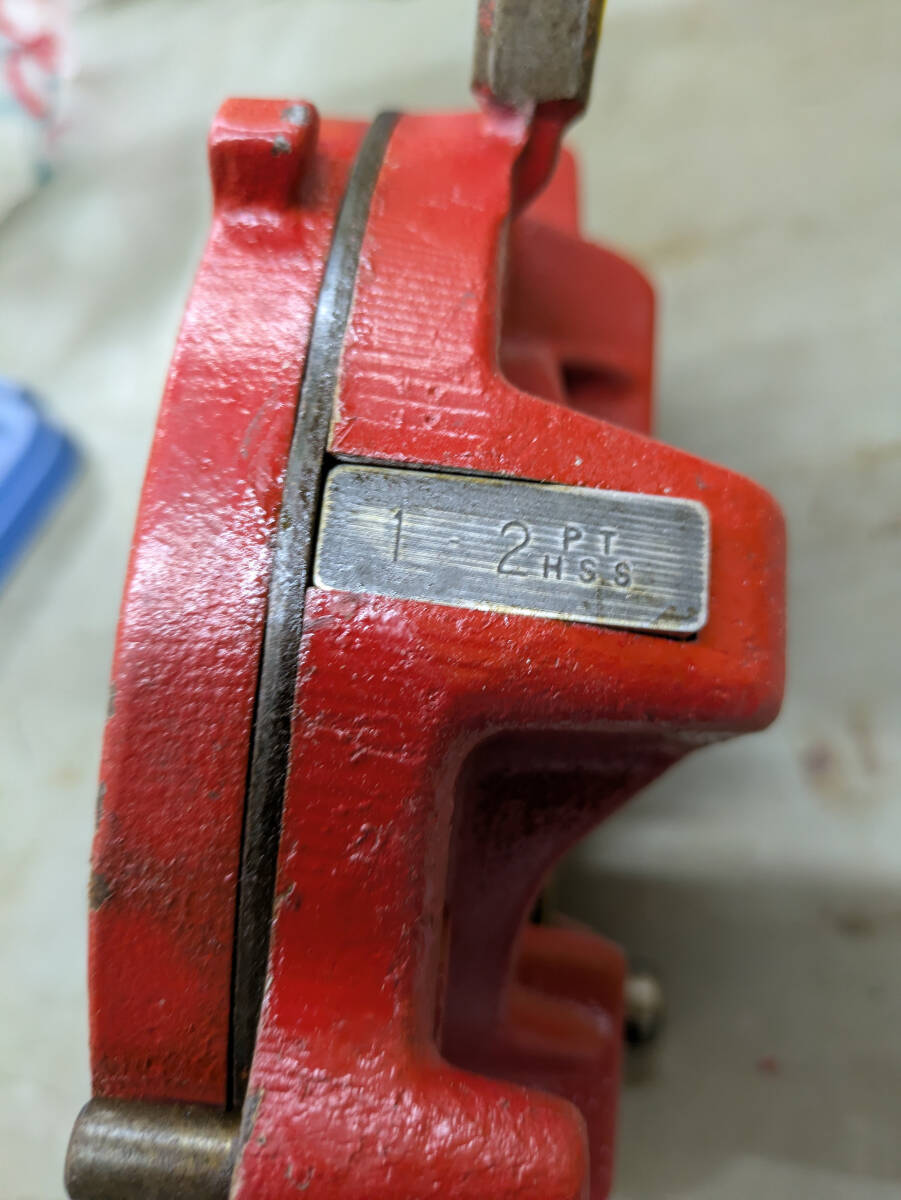 ★REX レッキス★ダイヘッド チェーザー付き 1　11/4　11/2　2 ねじ切りパイプマシン自動切上（3）_画像8