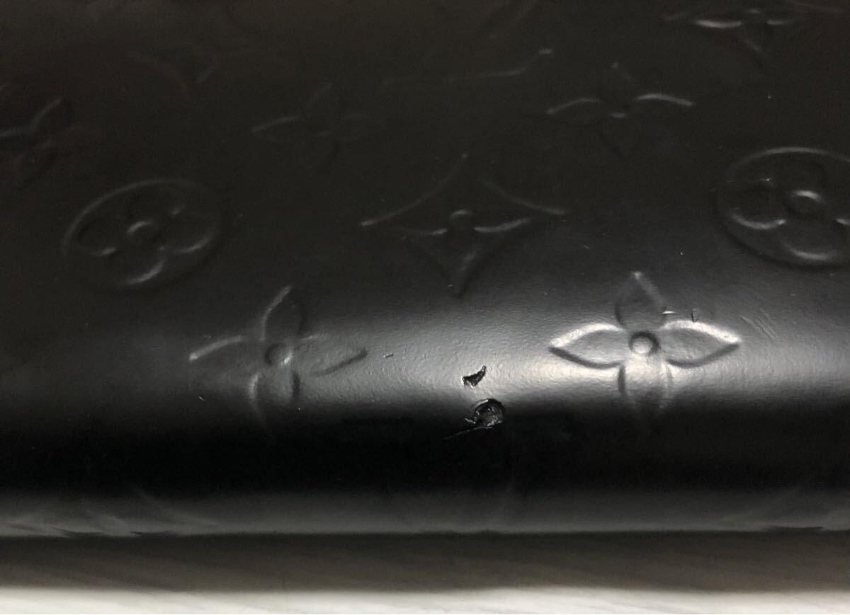 正規品/鑑定済み/ルイヴィトンLVヴェルニラウンドファスナー/シリアルSP4122_画像5