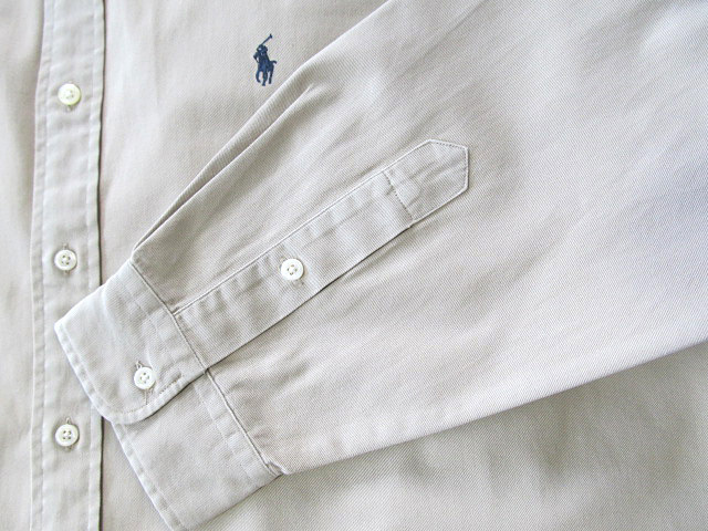 ★300円スタート!ラルフローレン RALPH LAUREN ボタンダウンシャツ 長袖 XXLサイズ 希少品 ラルフプレミアム・カーキ_画像5