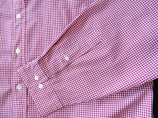 ★美品 ラルフローレン RALPH LAUREN ボタンダウンシャツ 長袖 XXLサイズ 希少品 ギンガムチェック レッド×ホワイト_画像5