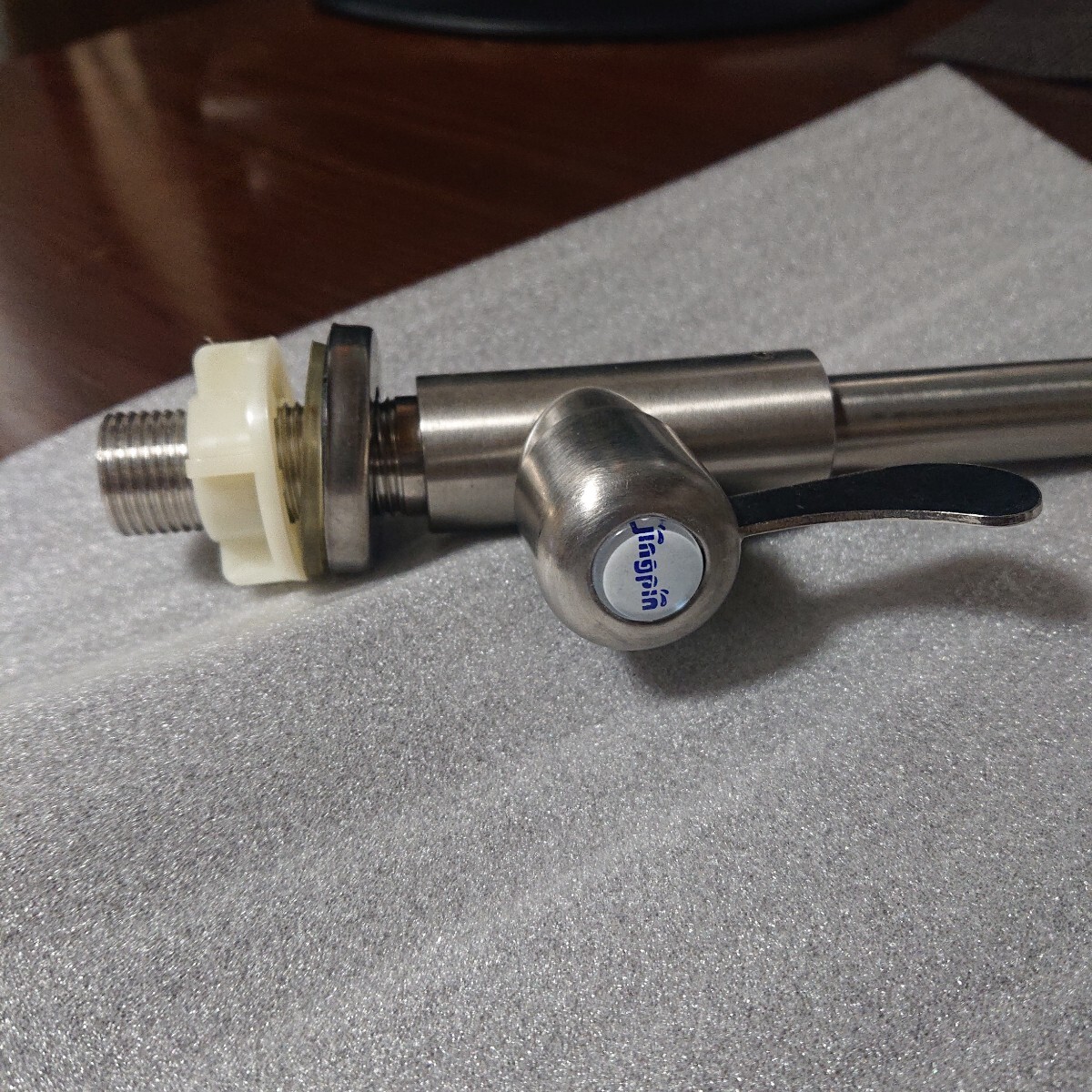 蛇口 ステンレス製 シングルレバー混合栓 水栓 本体のみ_画像4