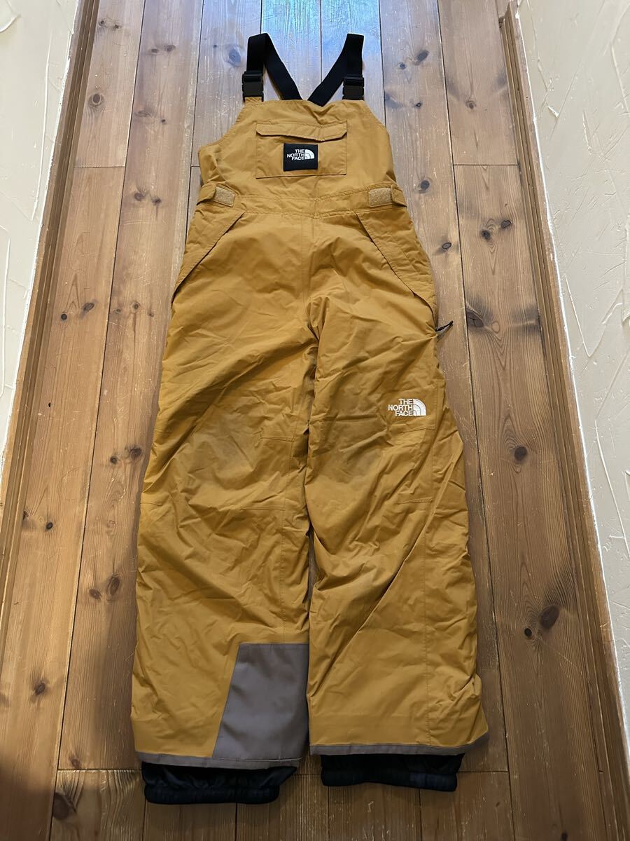 THE NORTH FACE ザノースフェイス スキーウェア スノーボードウェア パンツ ウェア下 サイズ140 スノーインサーションビブ_画像7