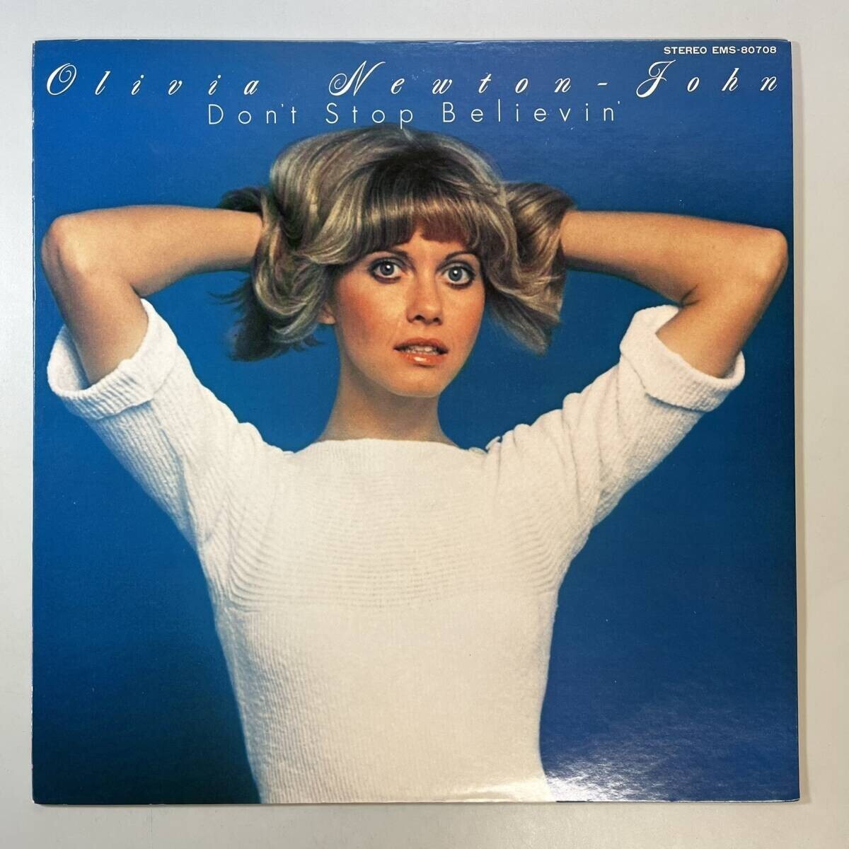 49371★美盤【日本盤】 Olivia Newton-John / DON'T STOP BELIEVIN'