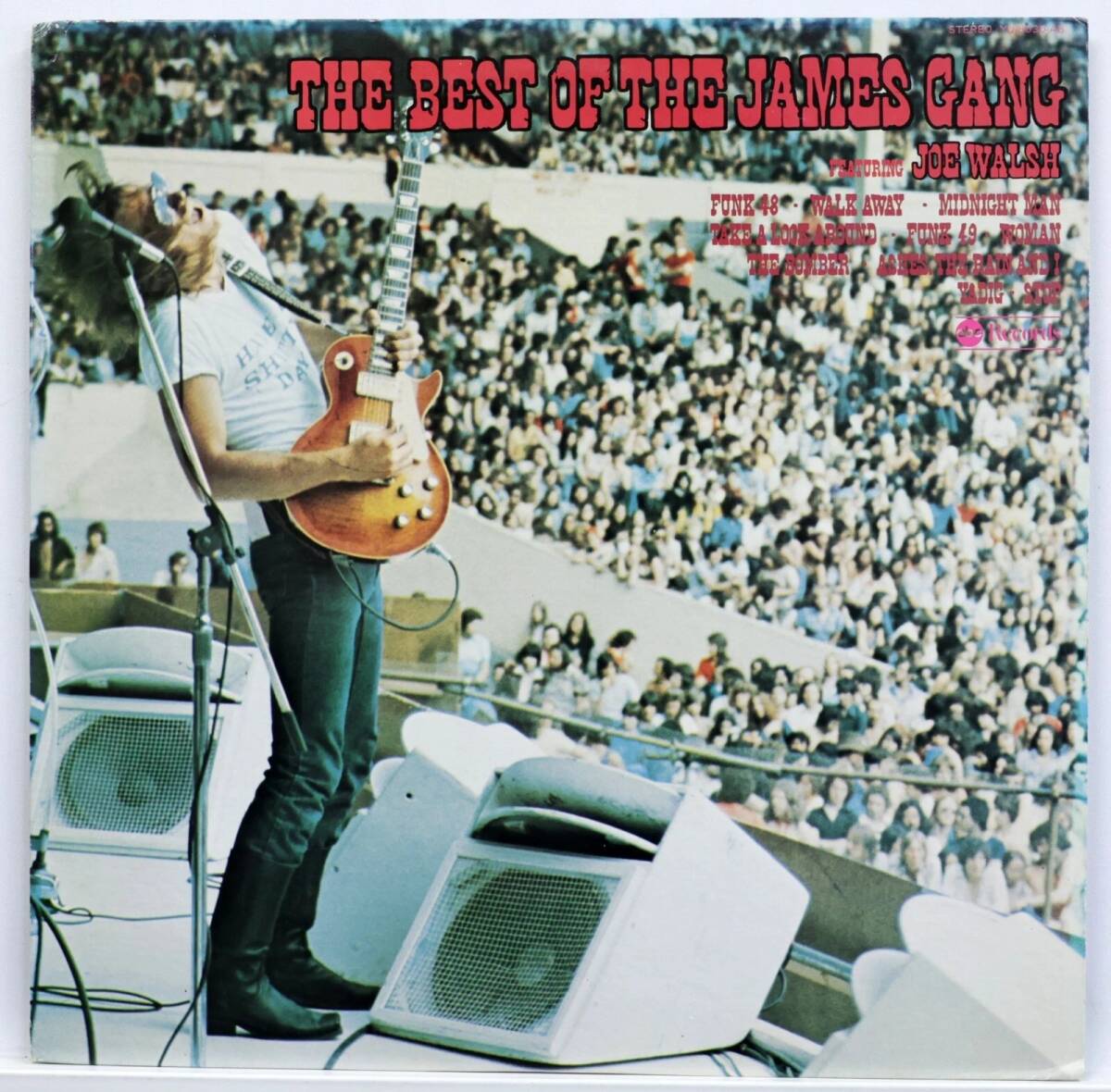 国内盤 / THE BEST OF THE JAMES GANG FEATURING JOE WALSH / NIPPON COLUMBIA YQ-80330-AB_画像1