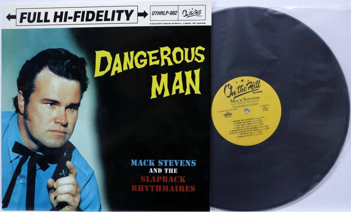国内盤 / MACK STEVENS / DANGEROUS MAN / ON THE HILL OTHERLP-002_画像3
