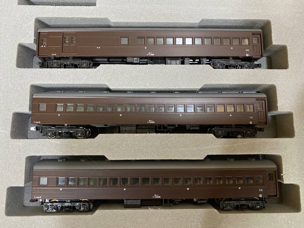35) KATO 10-390 スハ44系 特急 「はと」7両セット Nゲージ_画像2