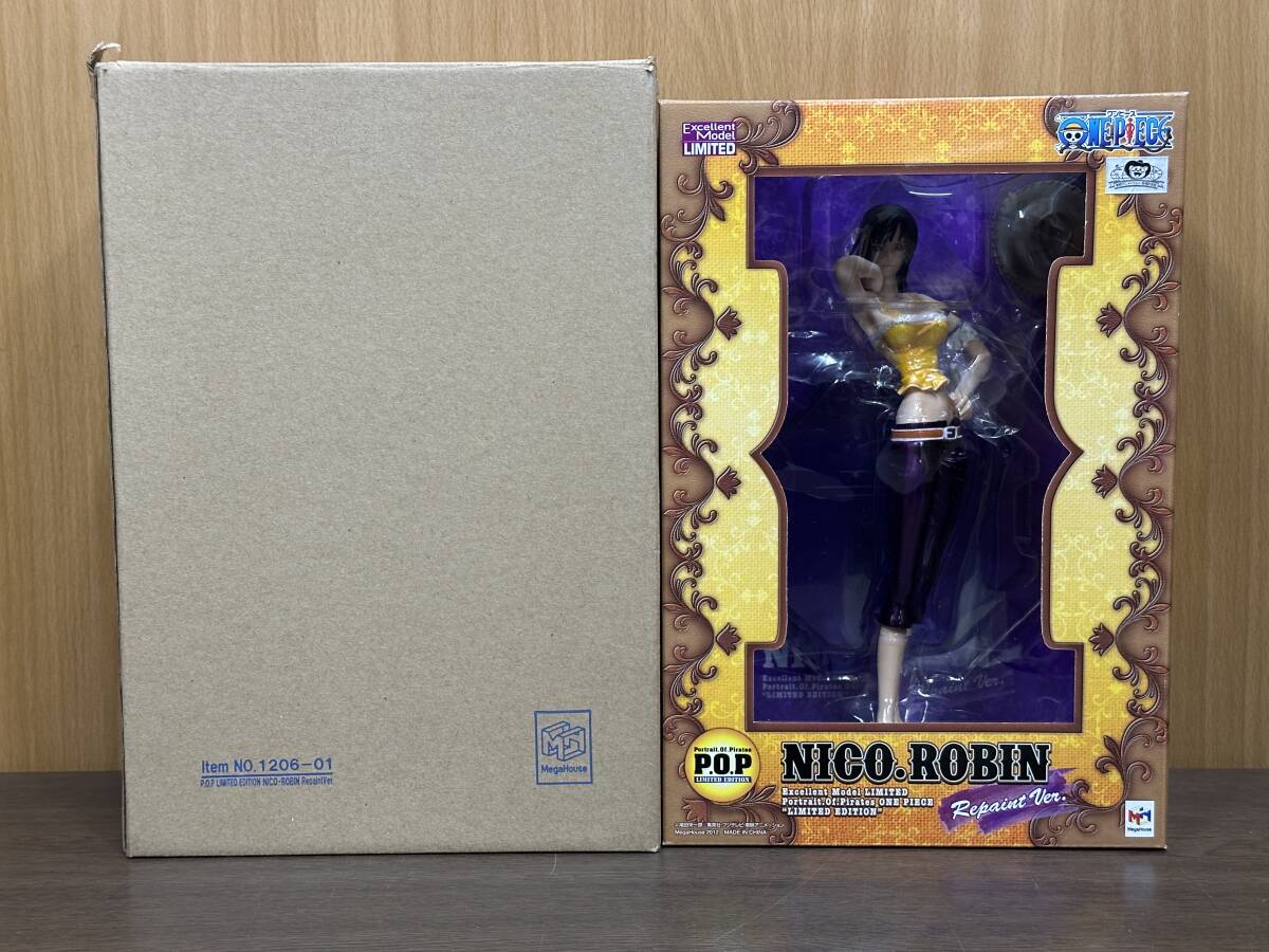 26) メガハウス P.O.P Portrait.Of.Pirates ワンピース LIMITED EDITION ニコ・ロビン Repaint Ver._画像1