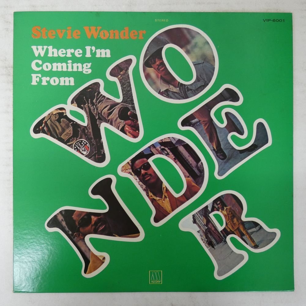 48105765;【国内盤】Stevie Wonder / Where I'm Coming From 青春の軌跡_画像1
